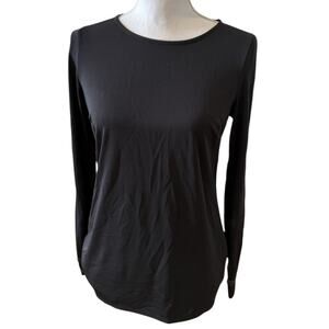 Bailey 44 Long Sleeve Cut Out Top Black S